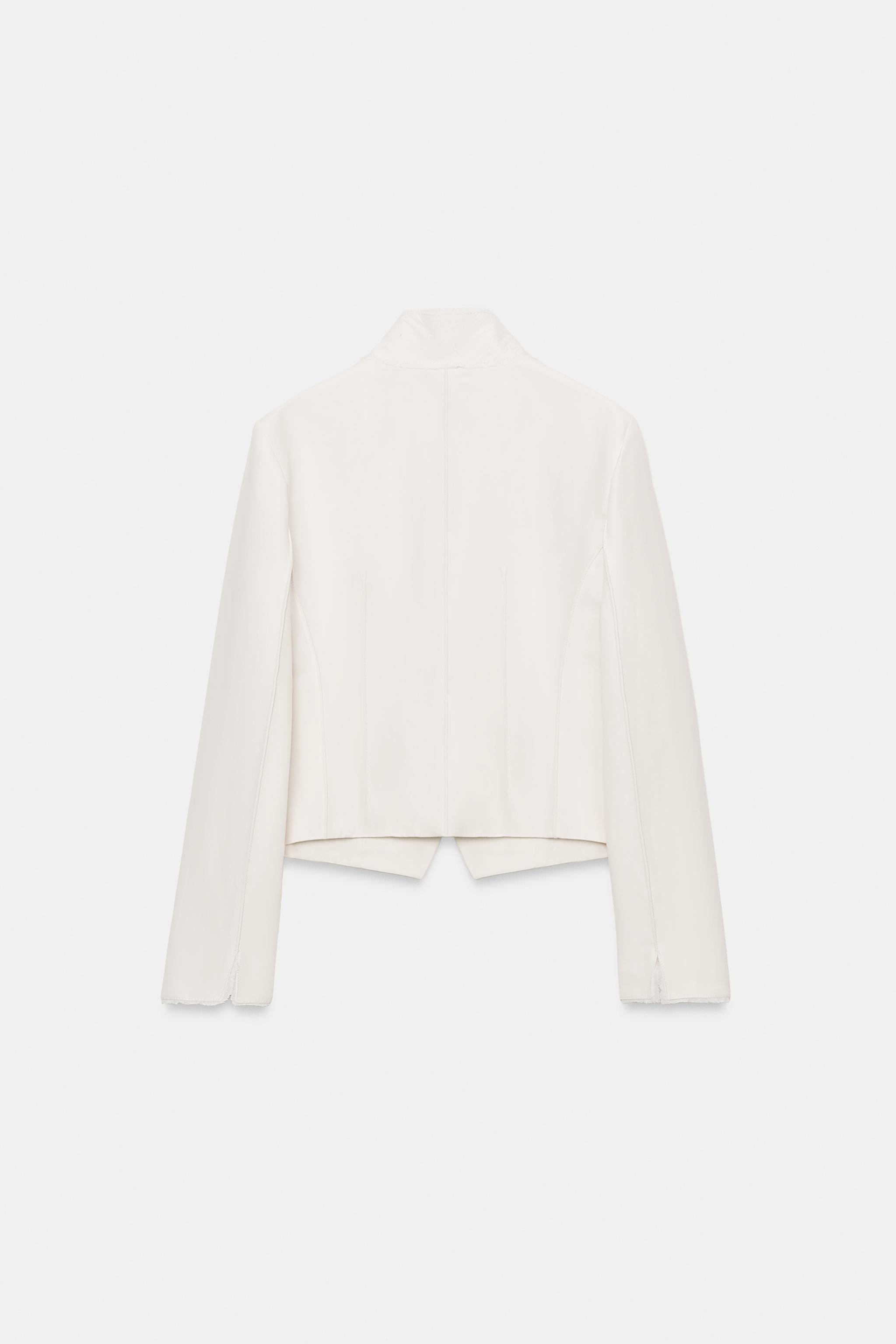 ZW COLLECTION COMBINATION TAILORED BLAZER